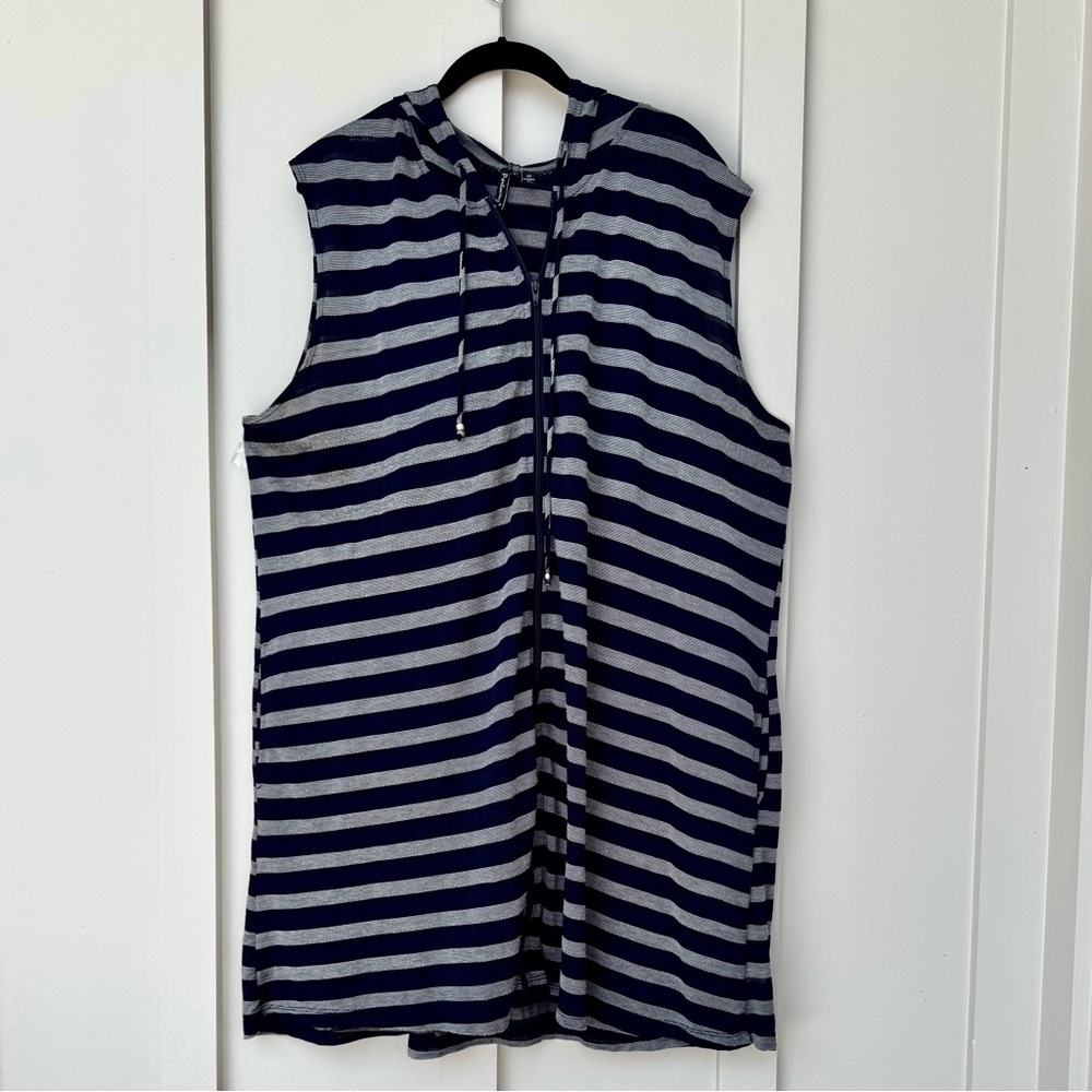 Porto Cruz tunic length swim cover-up